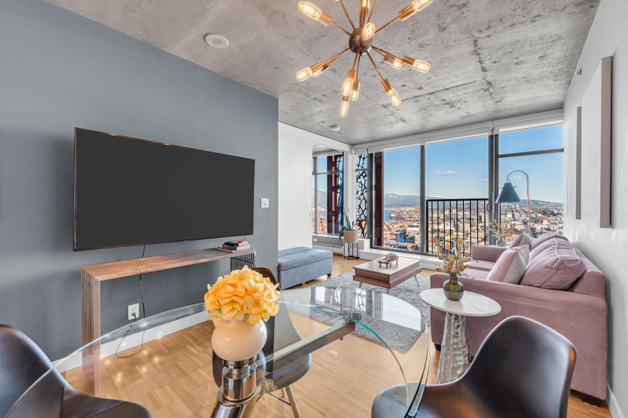 Water Views, 40Th Floor Sub-Penthouse! Entire Condo In The Heart Of Vancouver City Centre Dış mekan fotoğraf