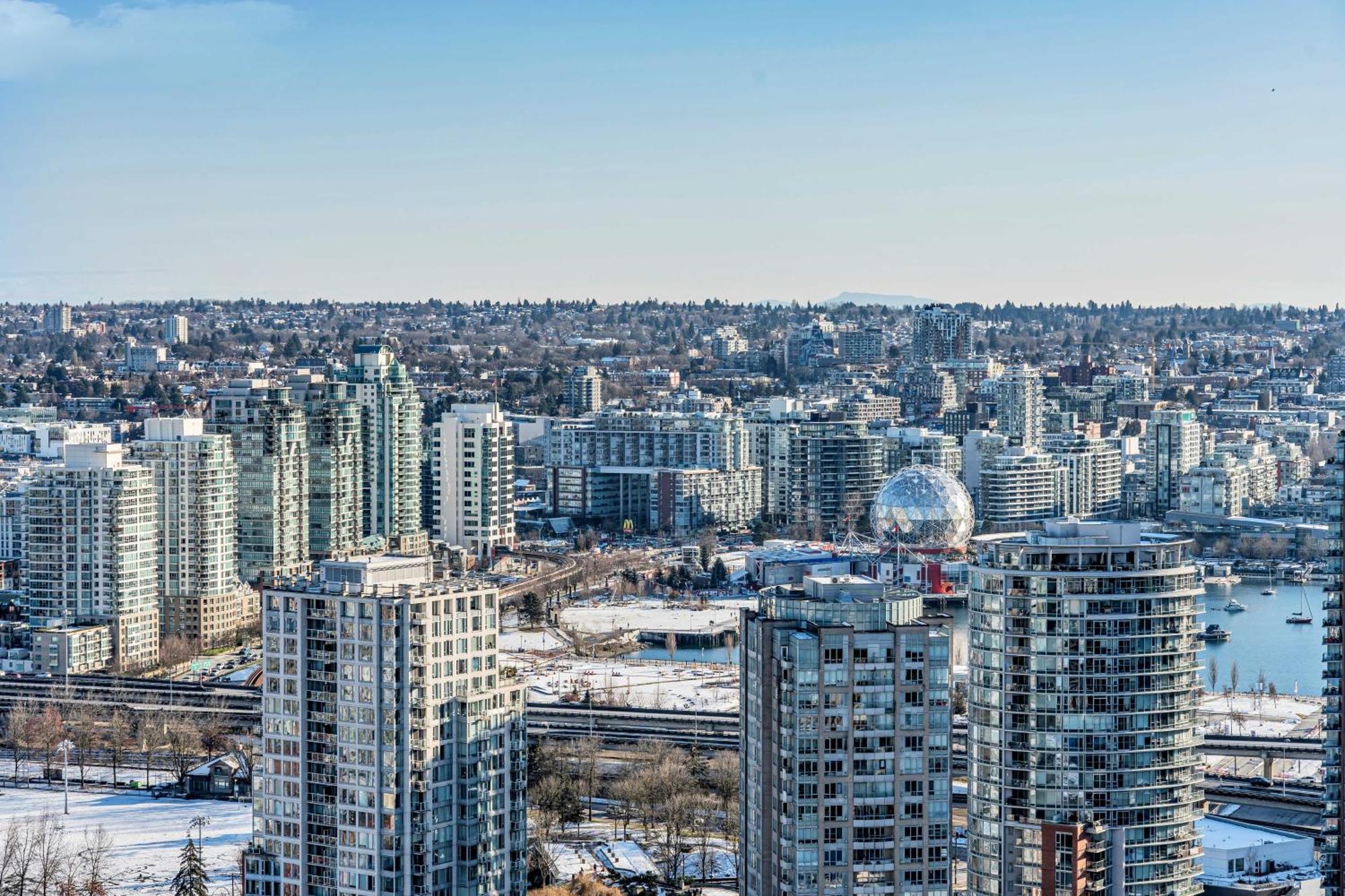 Water Views, 40Th Floor Sub-Penthouse! Entire Condo In The Heart Of Vancouver City Centre Dış mekan fotoğraf