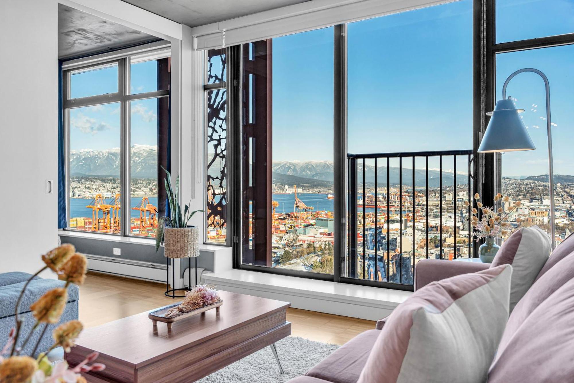Water Views, 40Th Floor Sub-Penthouse! Entire Condo In The Heart Of Vancouver City Centre Dış mekan fotoğraf